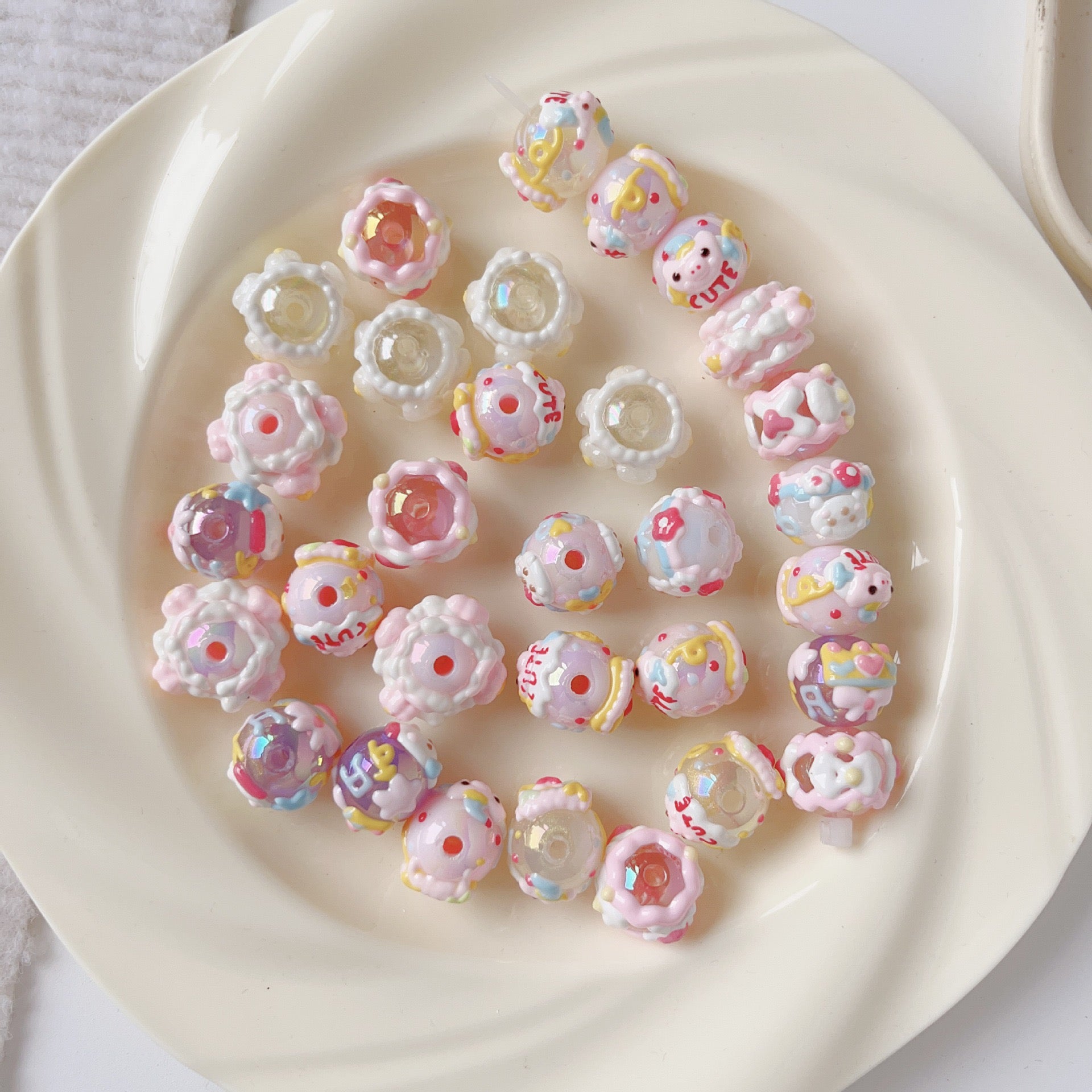 Painted beads
