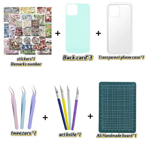 【001】DIY back cards material