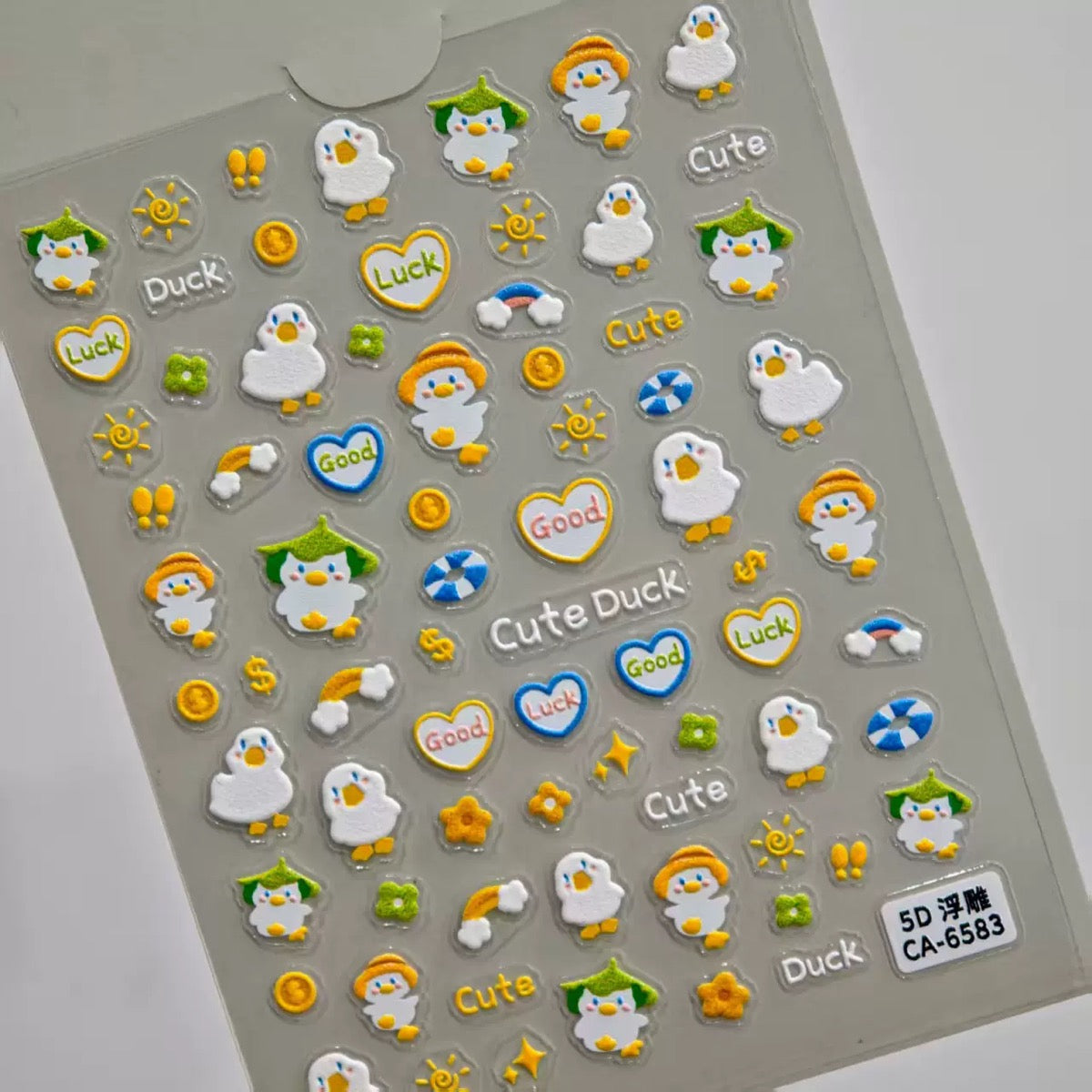 【004】Nail stickers