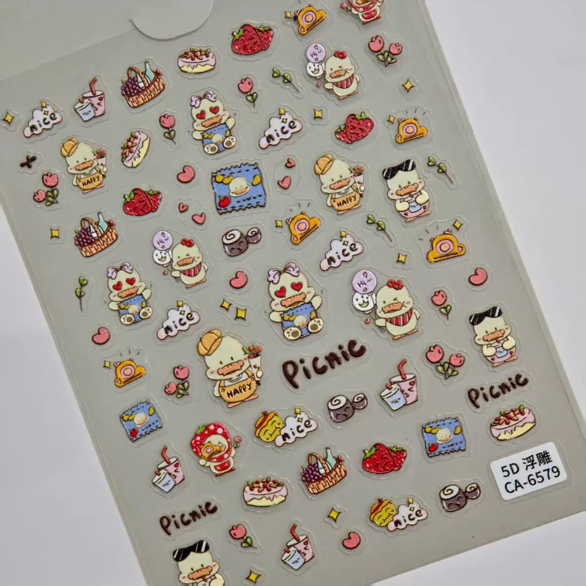 【004】Nail stickers