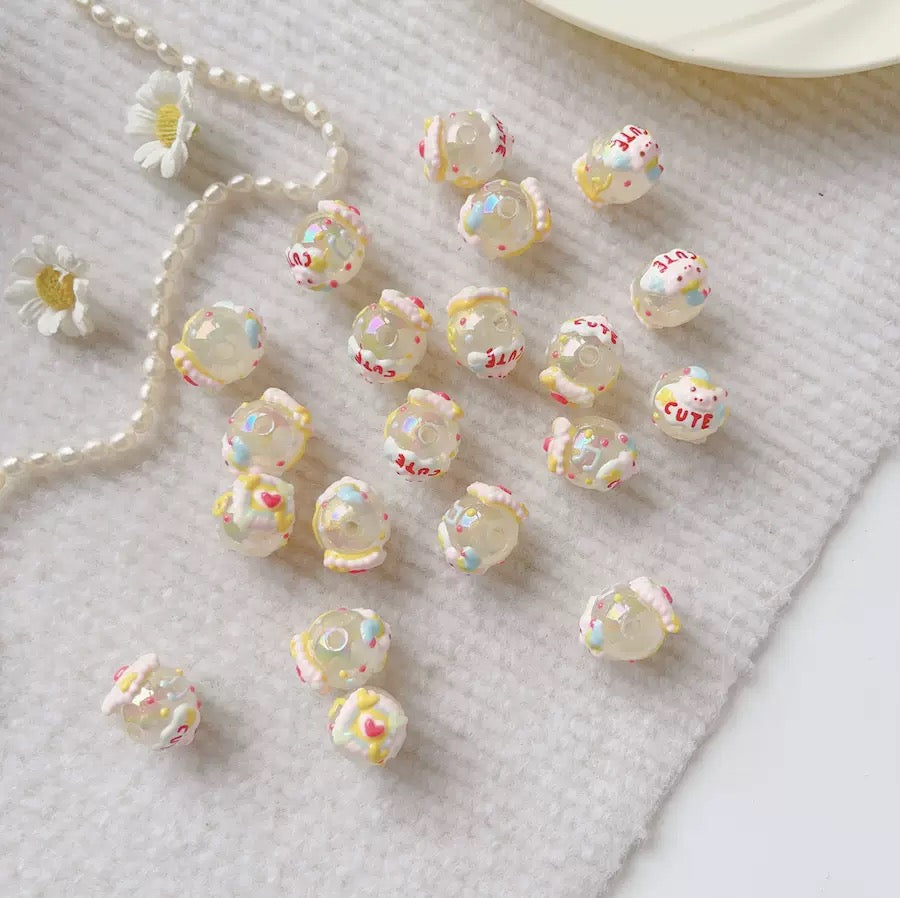 Painted beads