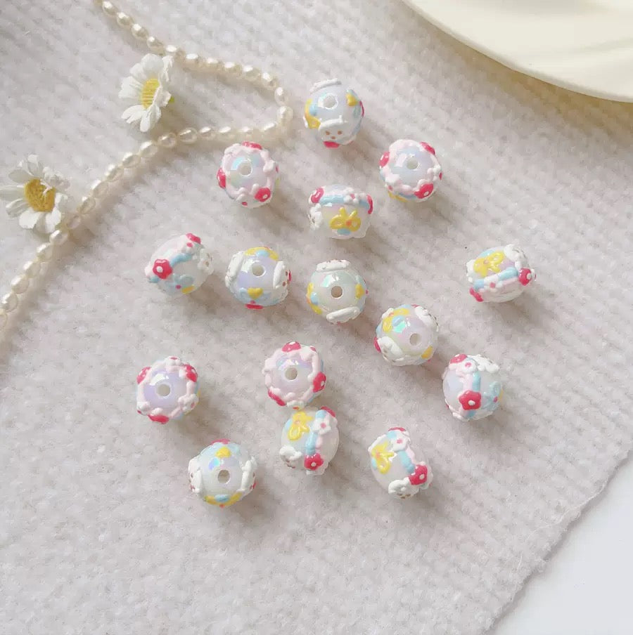 Painted beads