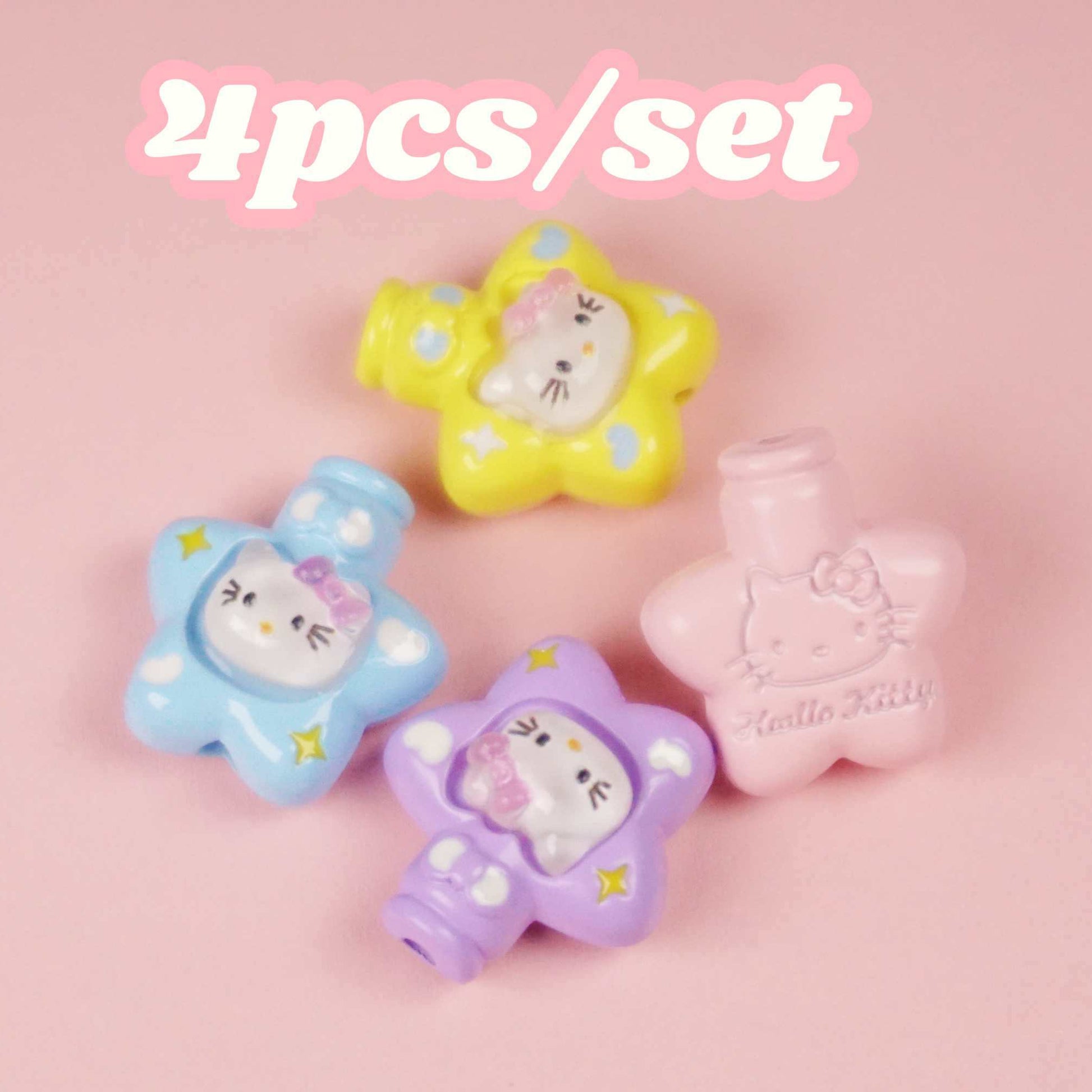 【14】Kitty-star beads