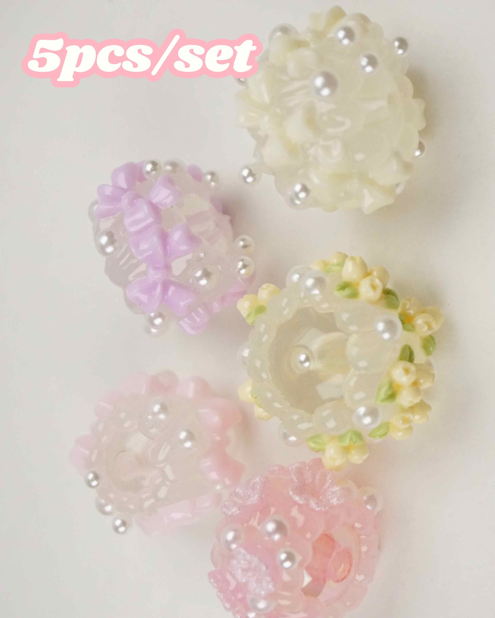 【05】Hand-painted beads(flower)